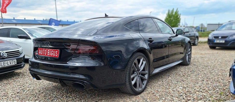 Audi RS7 cena 269000 przebieg: 98000, rok produkcji 2016 z Sompolno małe 352